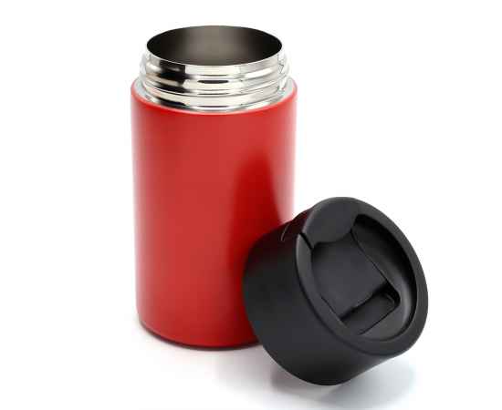 Вакуумная герметичная термокружка Kelly, красная, Объем: 450 мл, изображение 3