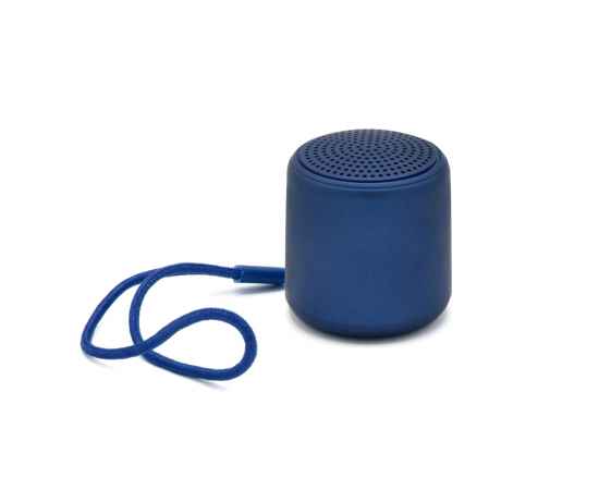 Беспроводная Bluetooth колонка Music TWS софт-тач, темно-синяя-S