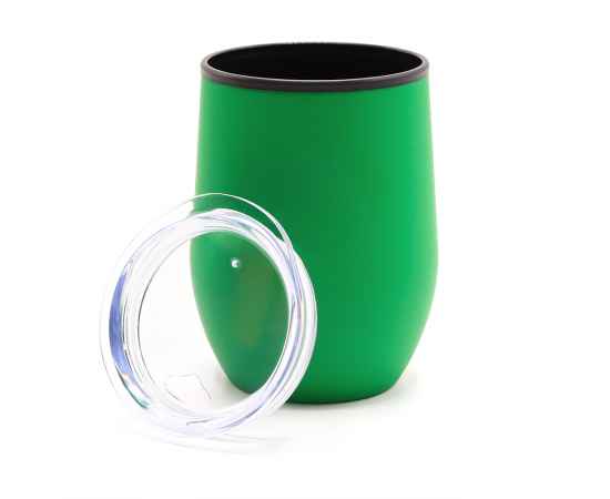 Термокружка Top, зеленый, Цвет: зеленый, Объем: 350 мл, изображение 3