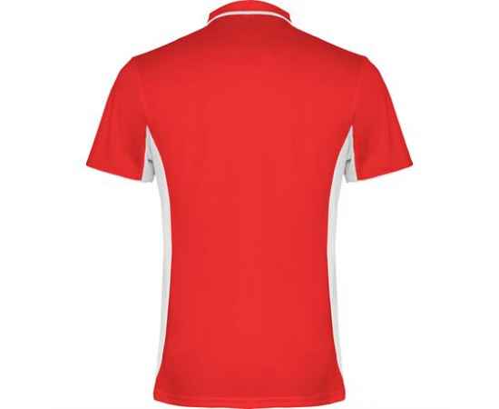 Спортивная футболка поло MONTMELO мужская, КРАСНЫЙ/БЕЛЫЙ S, Цвет: Красный/белый, изображение 2