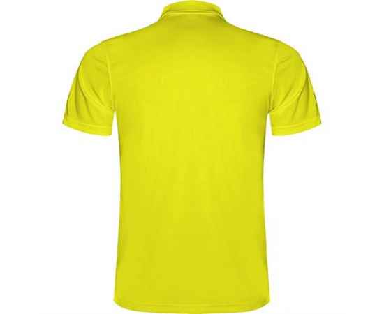 Футболка поло MONZHA мужская, ФЛУОРЕСЦЕНТНЫЙ ЖЕЛТЫЙ S, Цвет: Флуоресцентный желтый, изображение 2