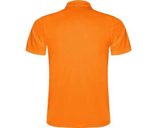 Футболка поло MONZHA мужская, ФЛУОРЕСЦЕНТНЫЙ ОРАНЖЕВЫЙ S, Цвет: Флуоресцентный оранжевый, изображение 2