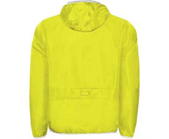Куртка («ветровка») ANGELO унисекс, ФЛУОРЕСЦЕНТНЫЙ ЖЕЛТЫЙ S, Цвет: Флуоресцентный желтый, изображение 2