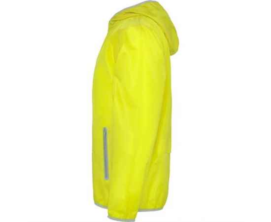 Куртка («ветровка») ANGELO унисекс, ФЛУОРЕСЦЕНТНЫЙ ЖЕЛТЫЙ S, Цвет: Флуоресцентный желтый, изображение 3