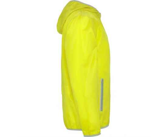 Куртка («ветровка») ANGELO унисекс, ФЛУОРЕСЦЕНТНЫЙ ЖЕЛТЫЙ S, Цвет: Флуоресцентный желтый, изображение 4