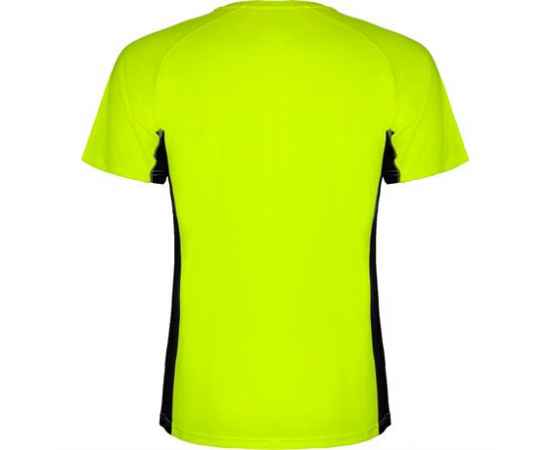 Спортивная футболка SHANGHAI мужская, ФЛУОРЕСЦЕНТНЫЙ ЗЕЛЕНЫЙ/ЧЕРНЫЙ S, Цвет: Флуоресцентный зеленый/Черный, изображение 2