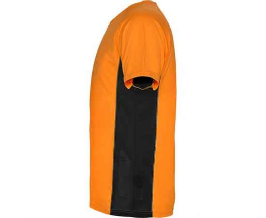 Спортивная футболка SHANGHAI мужская, ФЛУОРЕСЦЕНТНЫЙ ОРАНЖЕВЫЙ/ЧЕРНЫЙ S, Цвет: Флуоресцентный оранжевый/Черный, изображение 3