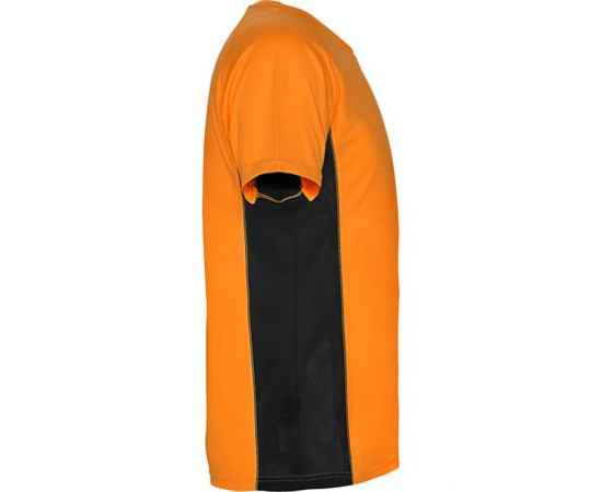 Спортивная футболка SHANGHAI мужская, ФЛУОРЕСЦЕНТНЫЙ ОРАНЖЕВЫЙ/ЧЕРНЫЙ S, Цвет: Флуоресцентный оранжевый/Черный, изображение 4