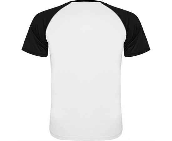 Спортивная футболка INDIANAPOLIS мужская, БЕЛЫЙ/ЧЕРНЫЙ S, Цвет: белый/черный, изображение 2