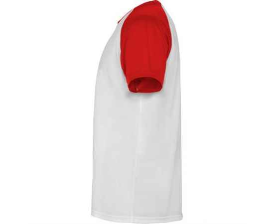 Спортивная футболка INDIANAPOLIS мужская, БЕЛЫЙ/КРАСНЫЙ S, Цвет: белый/красный, изображение 3