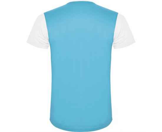 Спортивная футболка DETROIT мужская, БЕЛЫЙ/БИРЮЗОВЫЙ S, Цвет: Белый/Бирюзовый, изображение 2