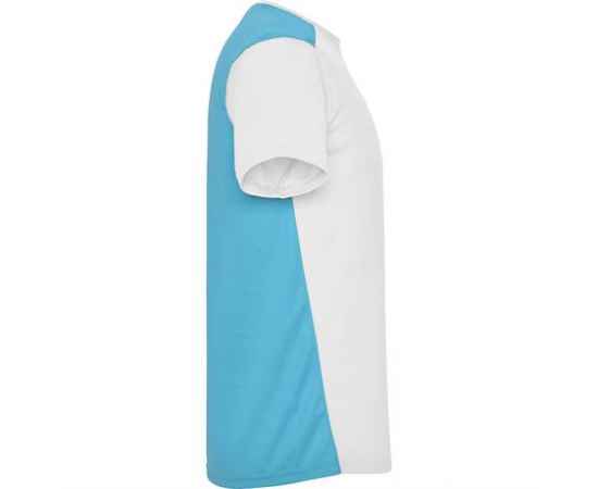 Спортивная футболка DETROIT мужская, БЕЛЫЙ/БИРЮЗОВЫЙ S, Цвет: Белый/Бирюзовый, изображение 4