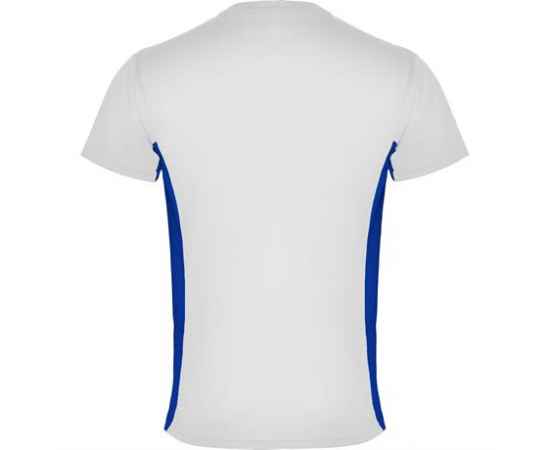 Спортивная футболка TOKYO мужская, БЕЛЫЙ/КОРОЛЕВСКИЙ СИНИЙ S, Цвет: Белый/Королевский синий, изображение 2