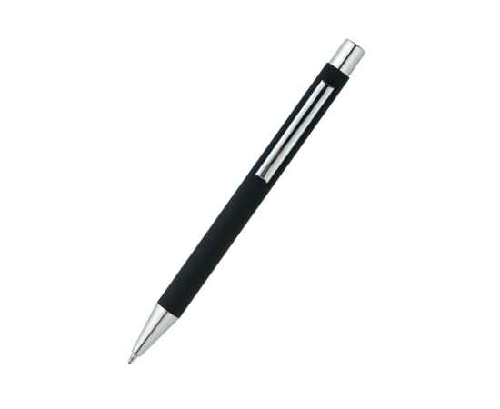 Ручка металлическая Rebecca софт-тач, черная, Цвет: черный, изображение 2