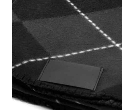 Плед Aberdeen, черный, Цвет: черный, изображение 2