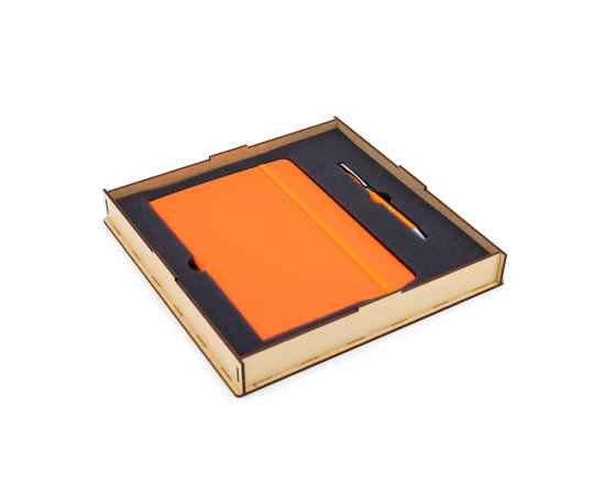Подарочный набор Клайд, (оранжевый), Цвет: оранжевый, Объем: 0.002, изображение 4