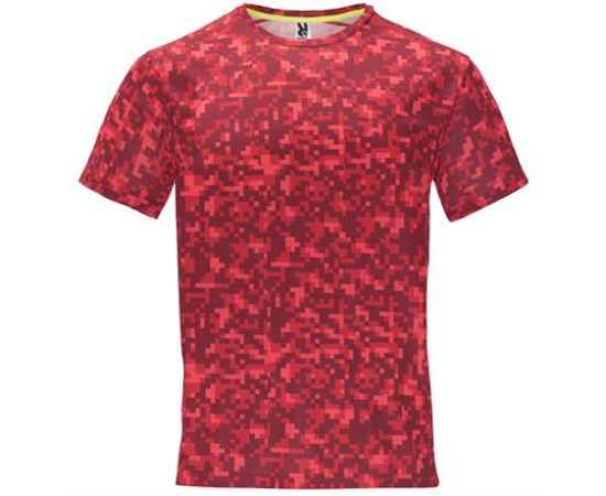Спортивная футболка ASSEN мужская, КРАСНЫЙ ПИКСЕЛЬ S, Цвет: Красный пиксель, изображение 5