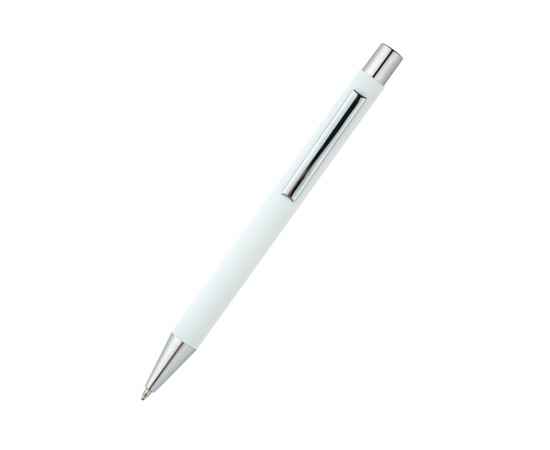 Ручка металлическая Rebecca софт-тач, белая, Цвет: белый, изображение 2