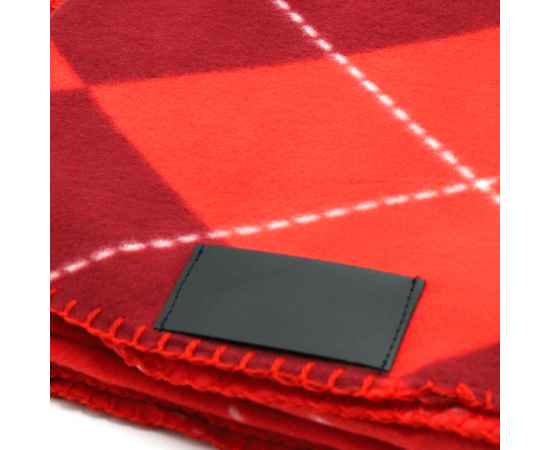 Плед Aberdeen, красный, Цвет: красный, изображение 3