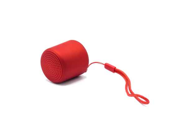 Беспроводная Bluetooth колонка Music TWS софт-тач, красная, Цвет: красный, изображение 2
