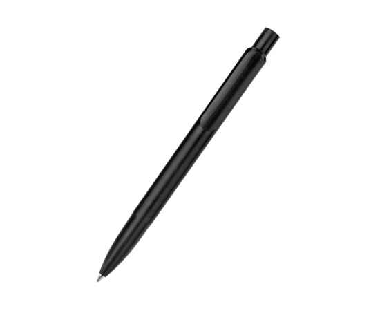 Ручка из биоразлагаемой пшеничной соломы Melanie, черная, Цвет: черный, изображение 2