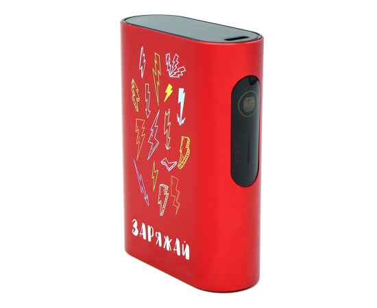 Внешний аккумулятор Wōdan, 10000mAh, красный, Цвет: красный, изображение 2