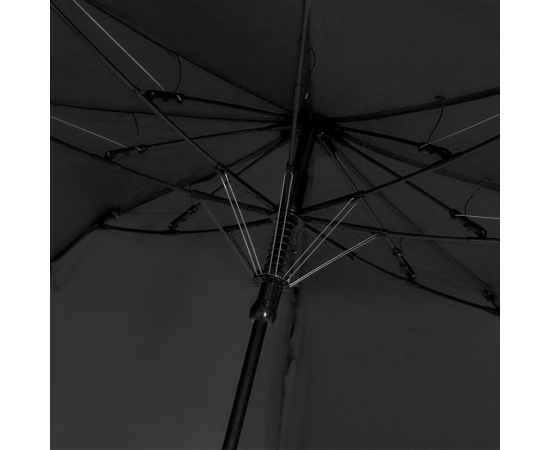 Зонт Глиссер, черный, Цвет: черный, изображение 3