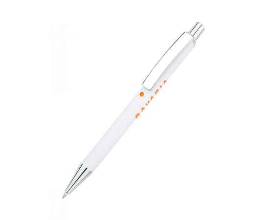 Ручка металлическая Bright, оранжевая, Цвет: оранжевый, изображение 2