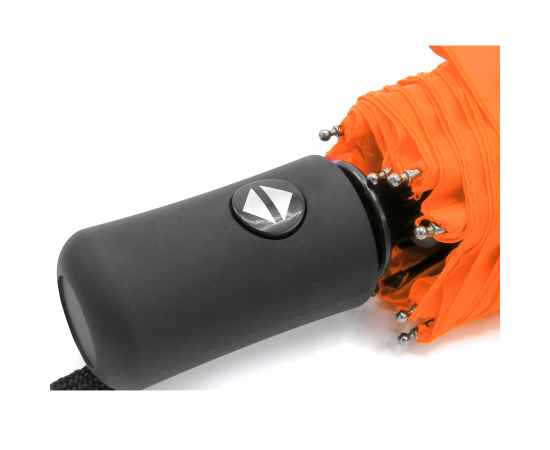 Автоматический противоштормовой зонт Vortex, оранжевый, Цвет: оранжевый, изображение 3