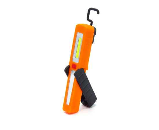 Магнитный фонарик Штутгарт, оранжевый, изображение 2