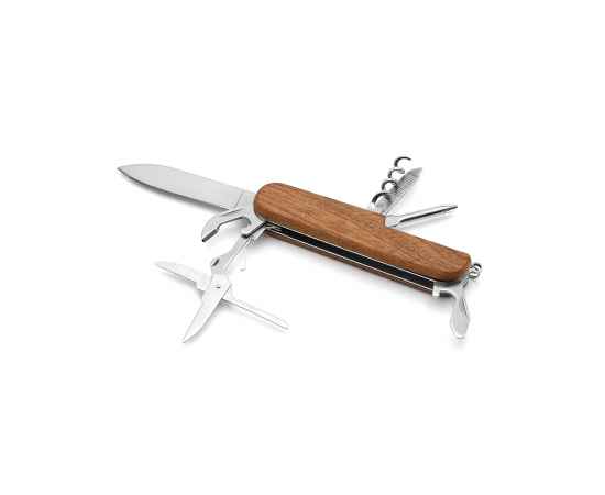 Нож многофункциональный Брауншвейг, коричневый, изображение 2