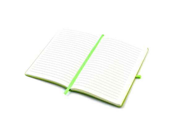 Блокнот А5 &quot;Legato&quot; с линованными страницами, зеленый, Цвет: зеленый, изображение 2
