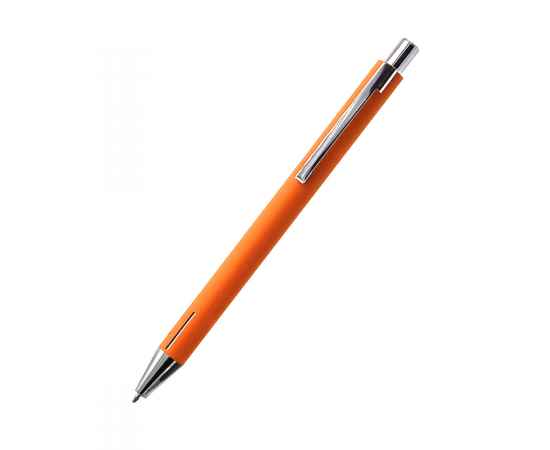 Ручка металлическая Elegant Soft софт-тач, оранжевая, Цвет: оранжевый, изображение 2