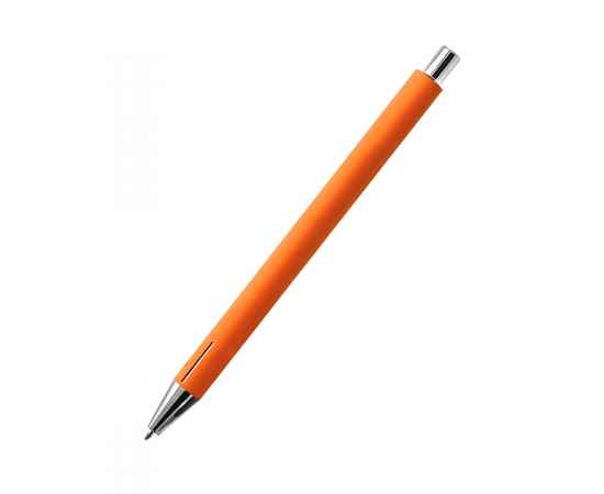 Ручка металлическая Elegant Soft софт-тач, оранжевая, Цвет: оранжевый, изображение 4