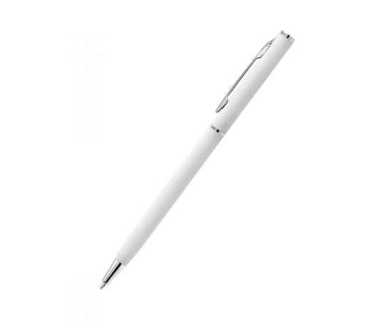 Ручка металлическая Tinny Soft софт-тач, белая, Цвет: белый, изображение 3