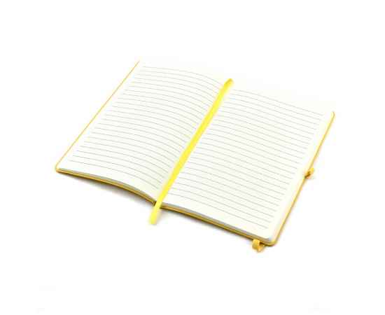 Блокнот А5 &quot;Legato&quot; с линованными страницами, желтый, Цвет: желтый, изображение 2