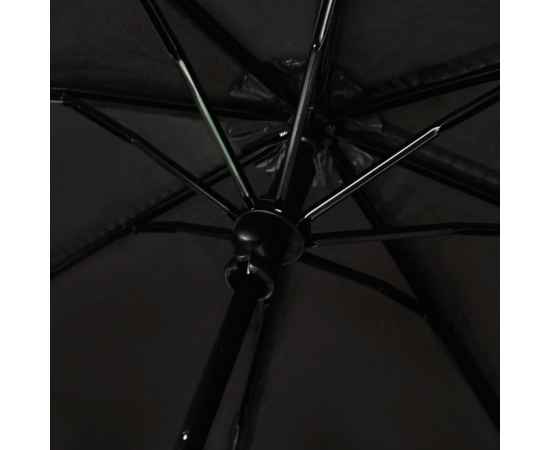 Зонт складной Сиэтл, черный, Цвет: черный, изображение 2