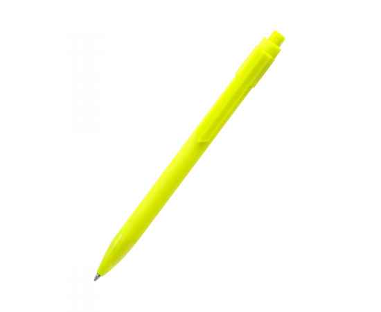 Ручка пластиковая Pit Soft софт-тач, желтая, Цвет: желтый, изображение 3