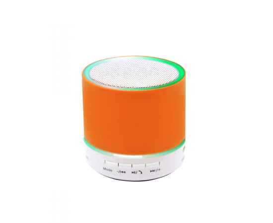 Беспроводная Bluetooth колонка Attilan (BLTS01), оранжевая, Цвет: оранжевый, изображение 2