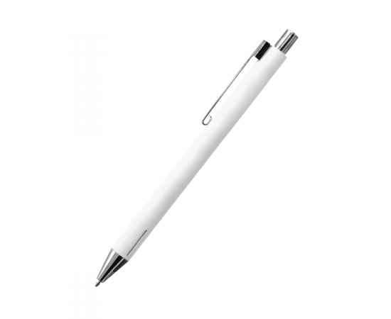 Ручка металлическая Elegant Soft софт-тач, белая, Цвет: белый, изображение 3