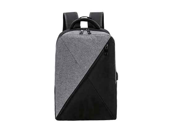 Рюкзак Hampton, серо-черный, Цвет: серый, изображение 2