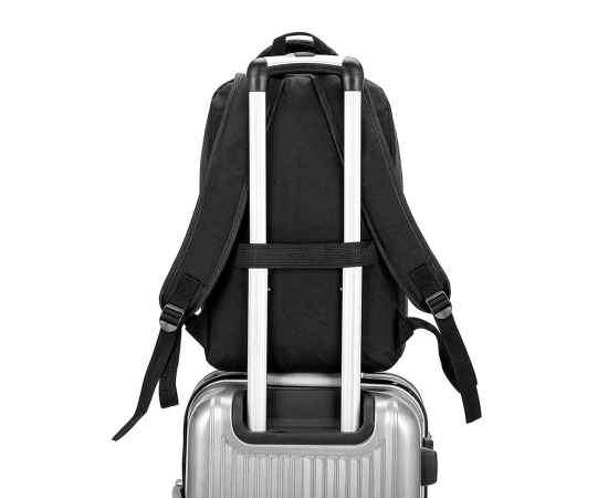 Рюкзак Hampton, серо-черный, Цвет: серый, изображение 4