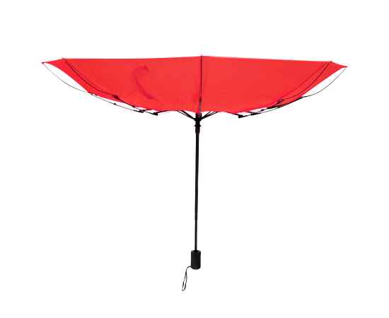 Автоматический противоштормовой зонт Vortex, красный, Цвет: красный, изображение 5