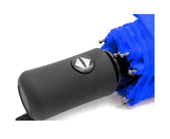 Автоматический противоштормовой зонт Vortex, синий, Цвет: синий, изображение 4