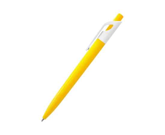 Ручка пластиковая Bremen, желтая, Цвет: желтый, изображение 2