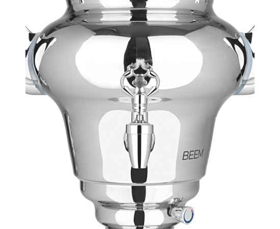 Самовар BEEM модель Soraya, 10 литров, серебристый, изображение 3
