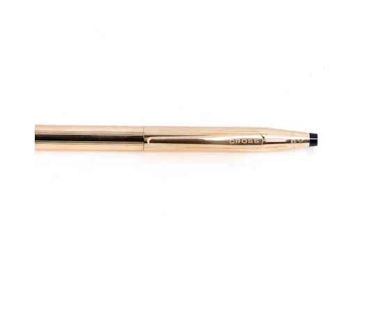 Шариковая ручка Cross Century Classic. Цвет - золотистый., изображение 2