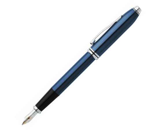 Перьевая ручка Cross Townsend. Цвет - синий., изображение 2