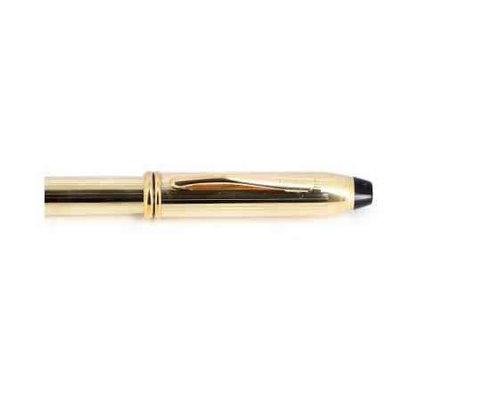 Ручка-роллер Selectip Cross Townsend. Цвет - золотистый., изображение 2