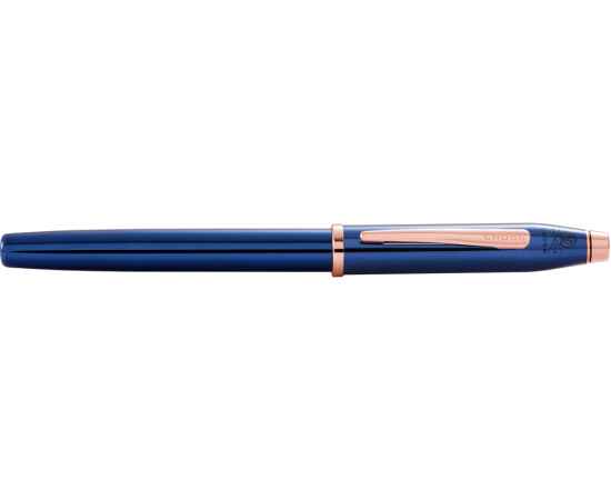 Перьевая ручка Cross Century II Translucent Cobalt Blue Lacquer, перо F, изображение 3